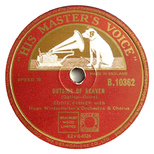 His Masters Voice B.10362